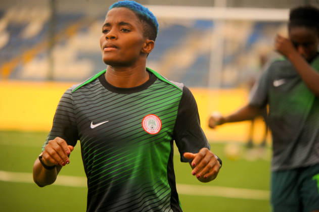 IKENNE, NIGERIA - JUNE 8: Rasheedat Ajibade, Nigeria during the International Friendly, Länderspiel, Nationalmannschaft match between Senegal and Nigeria women at Remo Stadium on June 8, 2026 in Ikenne, Nigeria. Photo by Segun Ogunfeyitimi. Copyright: xShengolpixsx