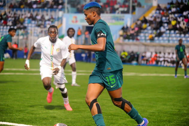 IKENNE, NIGERIA - JUNE 8: Rasheedat Ajibade, Nigeria during the International Friendly, Länderspiel, Nationalmannschaft match between Senegal and Nigeria women at Remo Stadium on June 8, 2026 in Ikenne, Nigeria. Photo by Segun Ogunfeyitimi. Copyright: xShengolpixsx