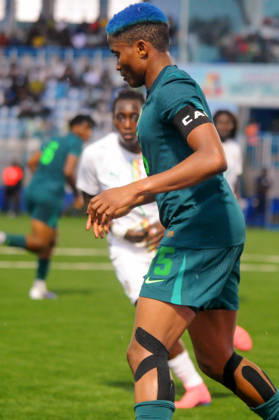 IKENNE, NIGERIA - JUNE 8: Rasheedat Ajibade, Nigeria during the International Friendly, Länderspiel, Nationalmannschaft match between Senegal and Nigeria women at Remo Stadium on June 8, 2026 in Ikenne, Nigeria. Photo by Segun Ogunfeyitimi. Copyright: xShengolpixsx