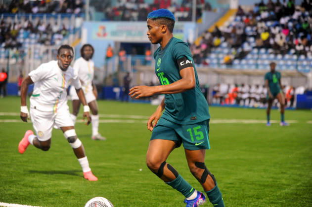 IKENNE, NIGERIA - JUNE 8: Rasheedat Ajibade, Nigeria during the International Friendly, Länderspiel, Nationalmannschaft match between Senegal and Nigeria women at Remo Stadium on June 8, 2026 in Ikenne, Nigeria. Photo by Segun Ogunfeyitimi. Copyright: xShengolpixsx