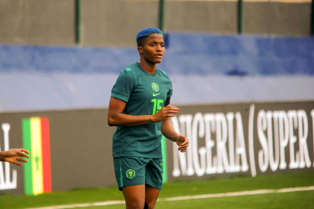IKENNE, NIGERIA - JUNE 8: Rasheedat Ajibade, Nigeria during the International Friendly, Länderspiel, Nationalmannschaft match between Senegal and Nigeria women at Remo Stadium on June 8, 2026 in Ikenne, Nigeria. Photo by Segun Ogunfeyitimi. Copyright: xShengolpixsx