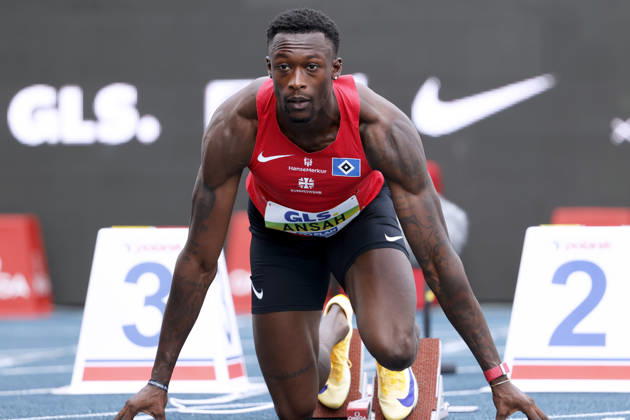Athletics: NADA proposes a four-year ban for sprinter Owen Ansah, archive photos