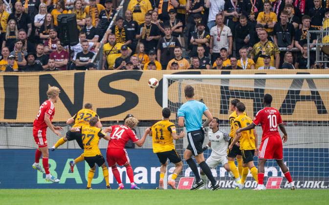 Football, friendly match, Dynamo Dresden v 1. FC Union Berlin