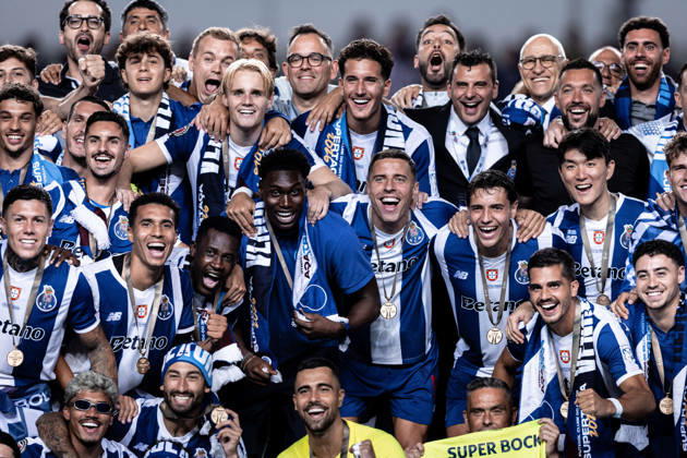 August 1, 2026, Coimbra, Coimbra, Portugal: FC Porto team during the Supertaca Final match between FC Porto and SCU Torreense at Estadio Cidade de Coimbra in Coimbra on August 01, 2026 Coimbra Portugal - ZUMAg283 20260801_zsp_g283_194 Copyright: xJoaoxGregoriox