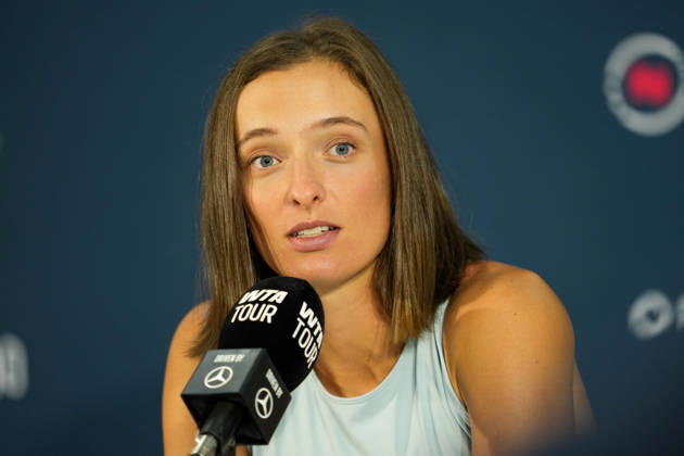 Tennis, WTA-Turnier in Toronto, Pressekonferenz Iga Swiatek