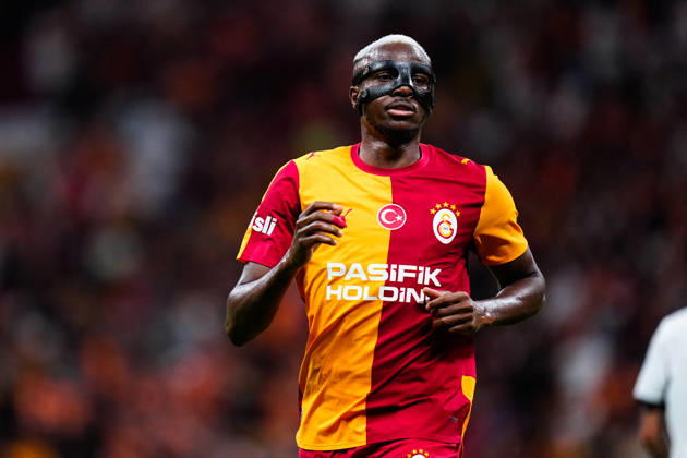 Galatasaray v Stade Rennais Friendly Match Victor Osimhen of Galatasaray celebrates his team s first goal during the friendly match between Galatasaray and Stade Rennais at Rams Park Stadium on August 2, 2026 in Istanbul, Turkey. Istanbul Rams Park Stadium Istanbul Turkey Copyright: xxYagizxGurtugx