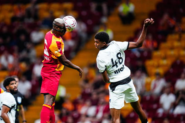 Galatasaray v Stade Rennais Friendly Match Victor Osimhen of Galatasaray is in action during the friendly match between Galatasaray and Stade Rennais at Rams Park Stadium on August 2, 2026 in Istanbul, Turkey. Istanbul Rams Park Stadium Istanbul Turkey Copyright: xxYagizxGurtugx