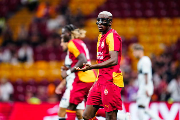 Galatasaray v Stade Rennais Friendly Match Victor Osimhen of Galatasaray looks on during the friendly match between Galatasaray and Stade Rennais at Rams Park Stadium on August 2, 2026 in Istanbul, Turkey. Istanbul Rams Park Stadium Istanbul Turkey Copyright: xxYagizxGurtugx