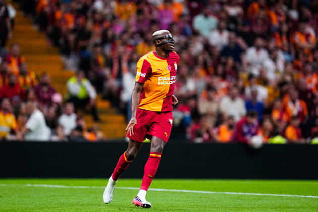 Galatasaray v Stade Rennais Friendly Match Victor Osimhen of Galatasaray looks on during the friendly match between Galatasaray and Stade Rennais at Rams Park Stadium on August 2, 2026 in Istanbul, Turkey. Istanbul Rams Park Stadium Istanbul Turkey Copyright: xxYagizxGurtugx