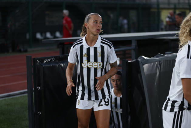 SOCCER - Women s Champions League - Juventus FC vs. SCU Torreense Photo by IPA ABACAPRESS.COM87274395 - Tatiana Pinto of Juventus Women during the preliminary round of the UEFA Women s Champions League soccer match between Juventus Women and Torreense on August 5, 2026, at Stadio Vittorio Pozzo in Biella, Italy. Photo by Nderim KACELI Biella Italy Copyright: xIPAxSport ABACAx