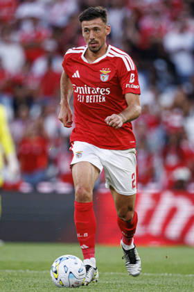 August 6, 2026, Lisbon, Portugal: Clement Lenglet (SL Benfica) seen in action during the UEFA Europa League third round qualifying game between teams of SL Benfica and Heart of Midlothian FC at Estadio Da Luz. Final score; SL Benfica 6:1 Heart of Midlothian FC Lisbon Portugal - ZUMAs197 20260806_aaa_s197_239 Copyright: xMaciejxRogowskix