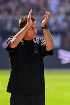 Coach Marcel Rapp, St. Pauli, Germany, Hamburg, Millerntor Stadium, soccer, 2. Bundesliga, FC St. Pauli vs. SPVGG Greuther Fürth