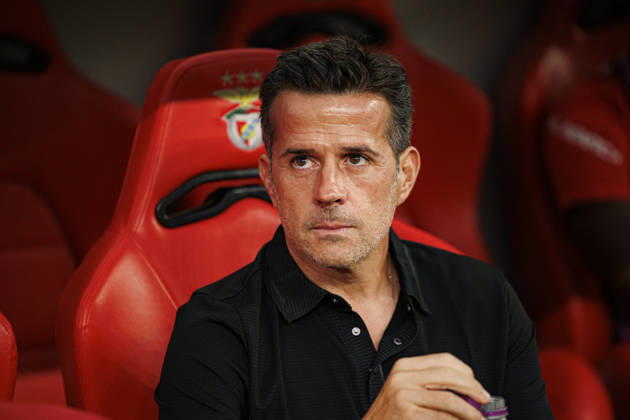 Marco Silva seen during Liga Portugal game between teams of SL Benfica and Academico de Viseu FC (Maciej Rogowski Ball Raw Images PT) Lisbon Estadio Da Luz Portugal Copyright: xMaciejxRogowskix maciejrogowski_slbenfica_viseu_2627-12