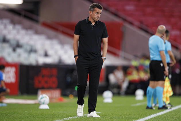 Marco Silva seen during Liga Portugal game between teams of SL Benfica and Academico de Viseu FC (Maciej Rogowski Ball Raw Images PT) Lisbon Estadio Da Luz Portugal Copyright: xMaciejxRogowskix maciejrogowski_slbenfica_viseu_2627-3