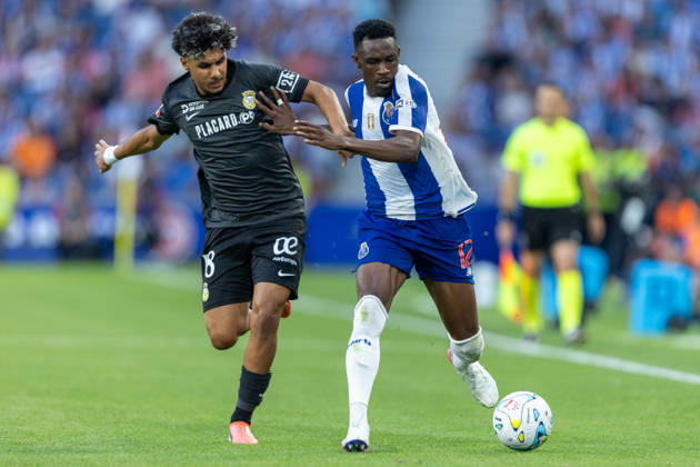 FC Porto v FC Alverca - Liga Portugal Betclic 2026 27 Zaidu Sanusi of FC Porto is seen on action during the FC Porto x FC Alverca match for the Liga Portugal Betclic 2026 27 at Estadio do Dragao in Porto, Portugal, on August 9, 2026. Porto Porto Portugal Copyright: xMiguelxLemosx originalFilename:lemos-fcportox260809_np2Lc
