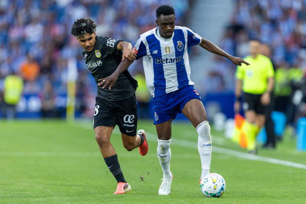 FC Porto v FC Alverca - Liga Portugal Betclic 2026 27 Zaidu Sanusi of FC Porto is seen on action during the FC Porto x FC Alverca match for the Liga Portugal Betclic 2026 27 at Estadio do Dragao in Porto, Portugal, on August 9, 2026. Porto Porto Portugal Copyright: xMiguelxLemosx originalFilename:lemos-fcportox260809_np6jY