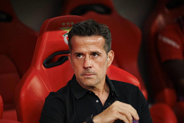 Marco Silva seen during Liga Portugal game between teams of SL Benfica and Academico de Viseu FC (Maciej Rogowski Ball Raw Images PT) Lisbon Estadio Da Luz Portugal Copyright: xMaciejxRogowskix maciejrogowski_slbenfica_academicoviseu_2627-118
