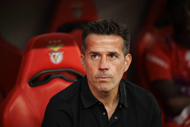 Marco Silva seen during Liga Portugal game between teams of SL Benfica and Academico de Viseu FC (Maciej Rogowski Ball Raw Images PT) Lisbon Estadio Da Luz Portugal Copyright: xMaciejxRogowskix maciejrogowski_slbenfica_academicoviseu_2627-120