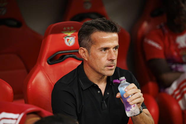 Marco Silva seen during Liga Portugal game between teams of SL Benfica and Academico de Viseu FC (Maciej Rogowski Ball Raw Images PT) Lisbon Estadio Da Luz Portugal Copyright: xMaciejxRogowskix maciejrogowski_slbenfica_academicoviseu_2627-121