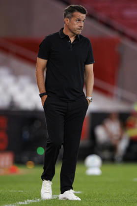 Marco Silva seen during Liga Portugal game between teams of SL Benfica and Academico de Viseu FC (Maciej Rogowski Ball Raw Images PT) Lisbon Estadio Da Luz Portugal Copyright: xMaciejxRogowskix maciejrogowski_slbenfica_academicoviseu_2627-151