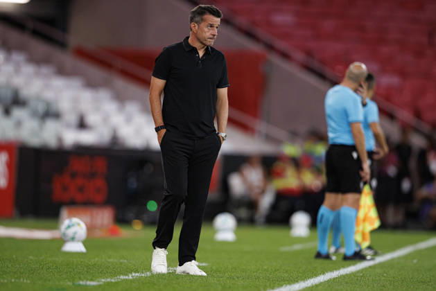 Marco Silva seen during Liga Portugal game between teams of SL Benfica and Academico de Viseu FC (Maciej Rogowski Ball Raw Images PT) Lisbon Estadio Da Luz Portugal Copyright: xMaciejxRogowskix maciejrogowski_slbenfica_academicoviseu_2627-152