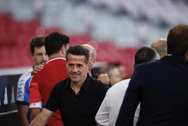 Marco Silva seen during Liga Portugal game between teams of SL Benfica and Academico de Viseu FC (Maciej Rogowski Ball Raw Images PT) Lisbon Estadio Da Luz Portugal Copyright: xMaciejxRogowskix maciejrogowski_slbenfica_academicoviseu_2627-85