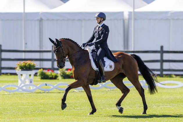 AACHEN FEI World Championships 2026, AACHEN FEI World Championships 2026 LUEBBEKE Libussa GER, Caramia FRH FEI Eventing World Championship Dressage Part 1 Team and Individual Aachen, Reitstadion Soers, August 13, 2026