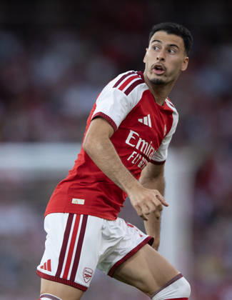 Arsenal FC v Como Calcio - Pre-Season Friendly LONDON, ENGLAND - AUGUST 12: Gabriel Martinelli of Arsenal during the pre-season friendly match between Arsenal FC and Como Calcio at Emirates Stadium on August 12, 2026 in London, United Kingdom. London Emirates Stadium England United Kingdom Copyright: xVisionhausx 776527795