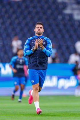 Al Hilal v Al Faisaly: Saudi Pro League RIYADH, SAUDI ARABIA - AUGUST 14: Ruben Neves of team Al Hilal FC during the Saudi Pro League game between Al Hilal and Al Faisaly at Kingdom Arena on August 14, 2026 in Riyadh, Saudi Arabia. (Photo by Abdullah Ahmed IMAGO) Riyadh Kingdom Arena Saudi Arabia Copyright: xAbdullahxAhmedx