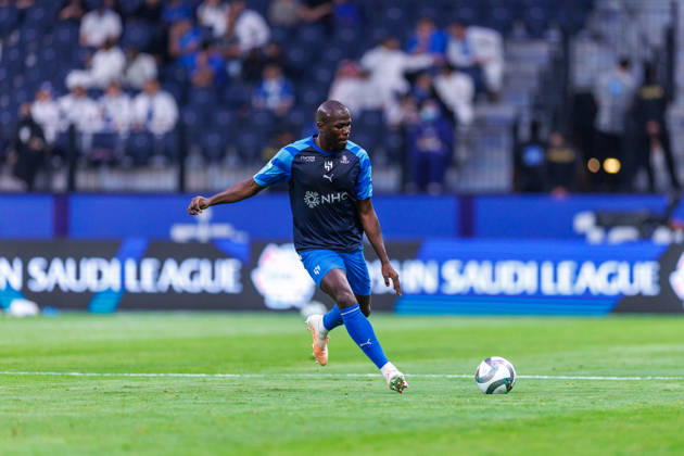 Al Hilal v Al Faisaly: Saudi Pro League RIYADH, SAUDI ARABIA - AUGUST 14: Kalidou Koulibaly of team Al Hilal FC warms up during the Saudi Pro League game between Al Hilal and Al Faisaly at Kingdom Arena on August 14, 2026 in Riyadh, Saudi Arabia. (Photo by Abdullah Ahmed IMAGO) Riyadh Kingdom Arena Saudi Arabia Copyright: xAbdullahxAhmedx