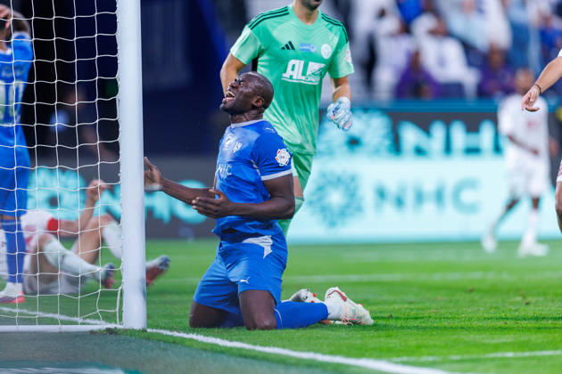 Al Hilal v Al Faisaly: Saudi Pro League RIYADH, SAUDI ARABIA - AUGUST 14: Kalidou Koulibaly of team Al Hilal FC reacts during the Saudi Pro League game between Al Hilal and Al Faisaly at Kingdom Arena on August 14, 2026 in Riyadh, Saudi Arabia. (Photo by Abdullah Ahmed IMAGO) Riyadh Kingdom Arena Saudi Arabia Copyright: xAbdullahxAhmedx