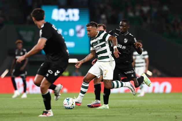 August 14, 2026, Lisboa, Lisboa, Portugal: RODRIGO ZALAZAR of Sporting CP seen in action during the Liga Portugal Betclic 26 27 match between Sporting CP and Vitoria de Guimaraes at Estadio Jose Alvalade on August 14 2026, in Lisboa, Portugal. Sporting CP X Vitoria Guimaraes - Liga Portugal Betclic - ZUMAa269 20260814_zsp_a269_044 Copyright: xSandroxAlemaox
