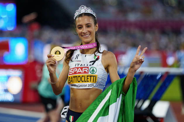 Athletics, European Championships in Birmingham, 10,000 metres, women, European champion Nadia Battocletti