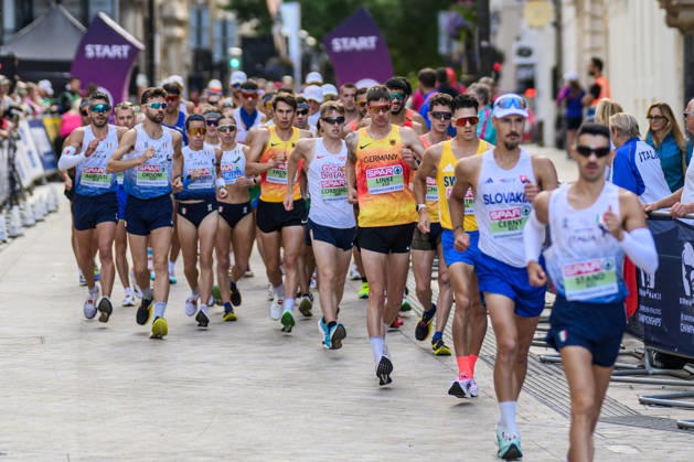 Athletics, European Championships in Birmingham, Race Walking
