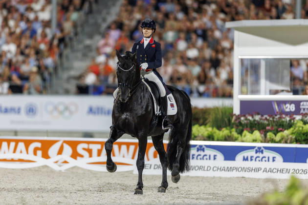 Aachen FEI World Championships 2026, Aachen FEI World Championships 2026 FRY Charlotte GBR, Glamourdale FEI Dressage World Championship Freestyle Individual Lindt Prize Aachen, Soers Equestrian Stadium, August 15, 2026
