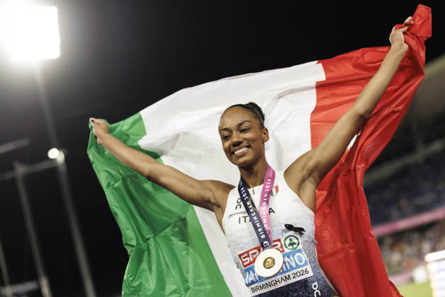 Athletics, European Championships in Birmingham, long jump, women, European champion Larissa Iapichino