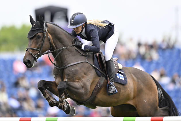 Equestrian sports, World Championships in Aachen, show jumping, qualifiers