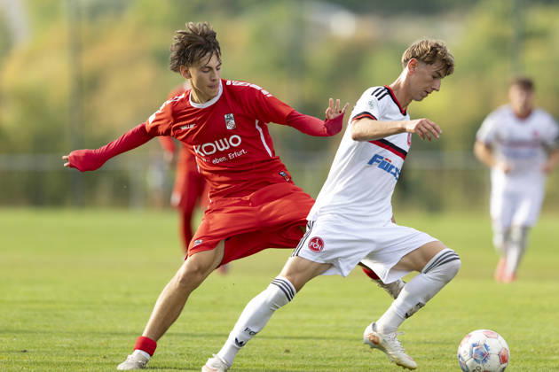 Football, Under-19s, DFB Youth League, FC Rot-Weiss Erfurt v 1. FC Nürnberg