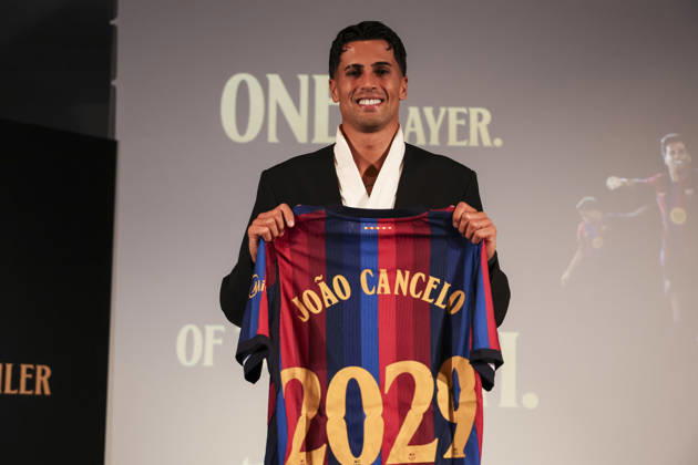 Fußball, Spanien, FC Barcelona, Joao Cancelo Präsentation