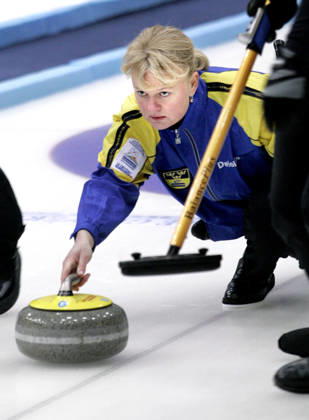 Curling, European Championships, Womens, Anette Norberg, Sweden, Garmisch-Partenkirchen, Germany  Copyright: xDanielxNilssonx