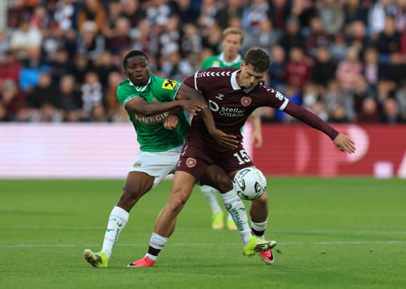 Fußball, Conference League, Heart of Midlothian - SK Rapid Wien