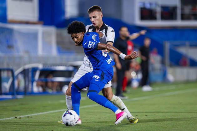 Fußball, Conference League, FC Getafe - Partizan Belgrad