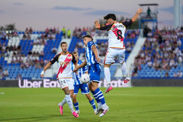Fußball, Spanien, Rayo Vallecano - Deportivo Alaves