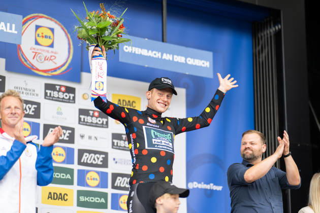 Lidl Germany Tour, Stage 2, August 21, 2026 Ole Theiler GER, REMBE RAD NET Offenbach an der Queich, Germany Copyright: xCarlaxHilgerx