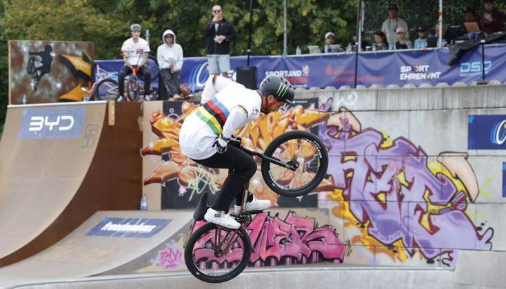 Radsport, BMX Freestyle Park, EM in Darmstadt