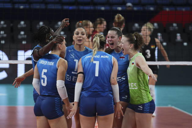 Volleyball, Frauen, EM, Deutschland - Slowenien