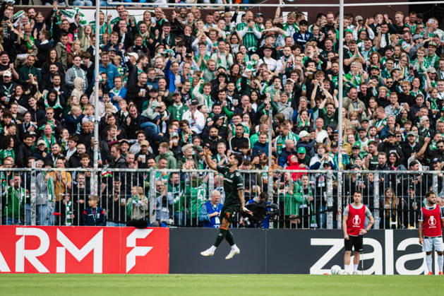 DFB Cup: Lüneburger SK vs. SV Werder Bremen, August 22, 2026 – GOAL, CELEBRATION after Ludovit Reis’s 0–3 goal – Soccer, DFB Cup, First Round: Lüneburger SK vs. SV Werder Bremen on August 22, 2026, at Millerntor Stadium, Hamburg. DFB regulations prohibit any use of photographs as image sequences and or quasi-video. Copyright: xBEAUTIFULxSPORTS Tonhäuserx