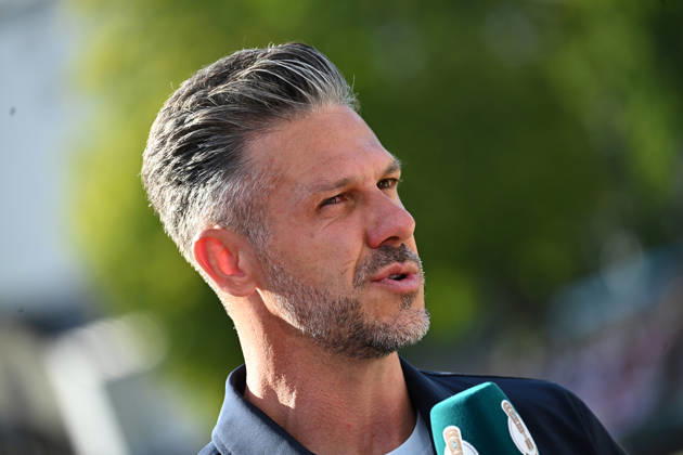 August 22, 2026, xjhx, Soccer, DFB Cup, First Round, Eintracht Trier vs. RB Leipzig, Head Coach Martin Demichelis, RB Leipzig, Trier