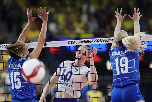 Volleyball, Frauen, EM, Schweden - Slowakei