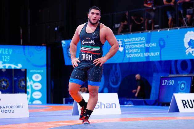 U20 World Championships, 125 kg Freestyle: Abolfazl Mohammad Mohammad Nezhad, IRI Copyright: xKostadinxAndonovx